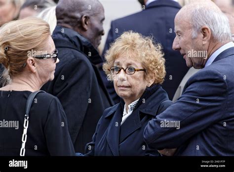 Paris, France. 6th Oct, 2021. Funeral mass organized in the Saint
