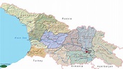 Georgia In Europe Map
