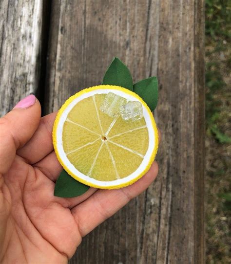 Lemon Pin Citrus Pin Cute Pin Pins Cute Fruit Pin Fashion Etsy