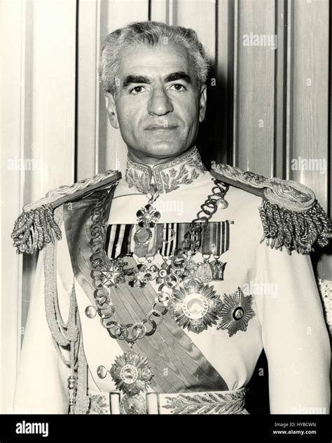 Shah Mohammad Reza Pahlavi Tehran Iran Stock Photo Alamy
