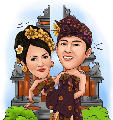 Pakaian Adat Bali Kartun Image Sites