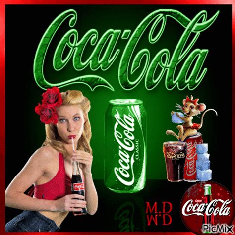 coca cola free animated picmix