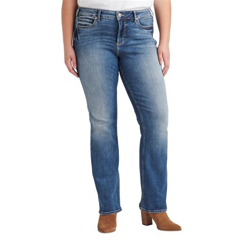 Silver Jeans Co Plus Size Suki Mid Rise Slim Bootcut Jeans 20809931