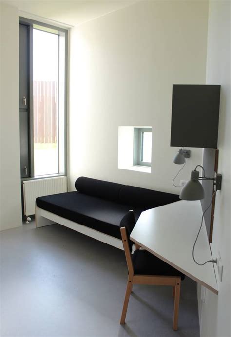 What's denmark's open prison system like ? This is how a prison cell in Denmark looks like, pictures from the new Danish prison "Storstrøm ...