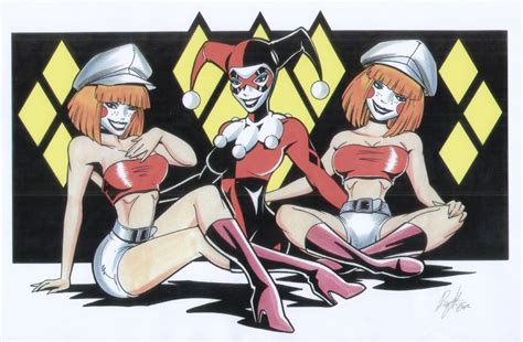 Dee Dee And Harley Quinn Pinup Dee Dee Twins Hentai