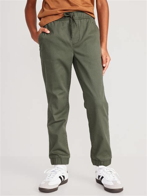 Built In Flex Twill Jogger Pants For Boys Old Navy