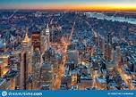Downtown Manhattan in New York, United States Stock Photo - Image of ...