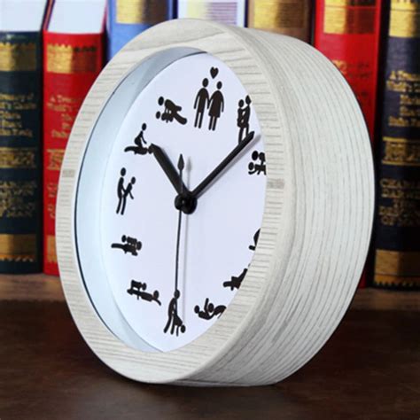 Wood Sex Position Clock Kama Sutra Sex Position Clock 24 Hours Etsy