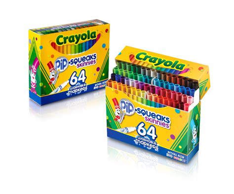 Crayola Pip Squeak Markers 64 Ct The Stationery Store And Authorized
