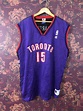 Toronto Raptors Vince Carter Champion Jersey size 48 | Etsy