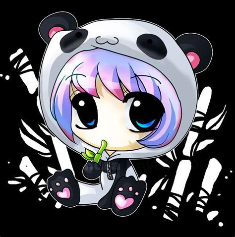 Desenho De Panda Gigante Desenho Fofinho Amor Menina Kawaii Mamífero