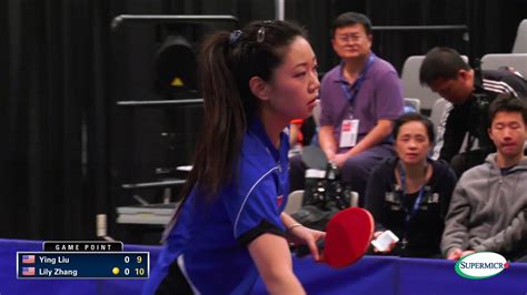 Essentially, there were conflicts during the latest recording of rave now on the 30th. US Open Table 1 - Lily Zhang v Liu Ying - Women's Quarter ...