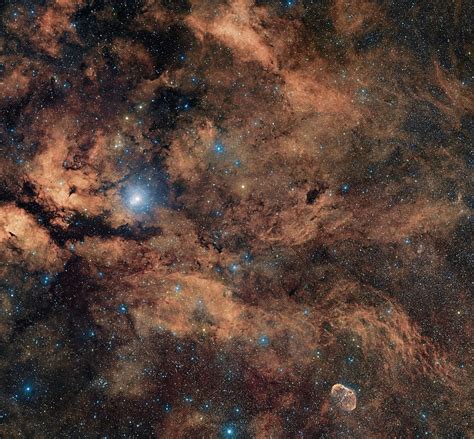 Gamma Cygni Nebula Sadr Region Constellation Guide