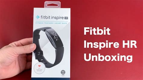 Fitbit Inspire Hr Unboxing And First Look Youtube