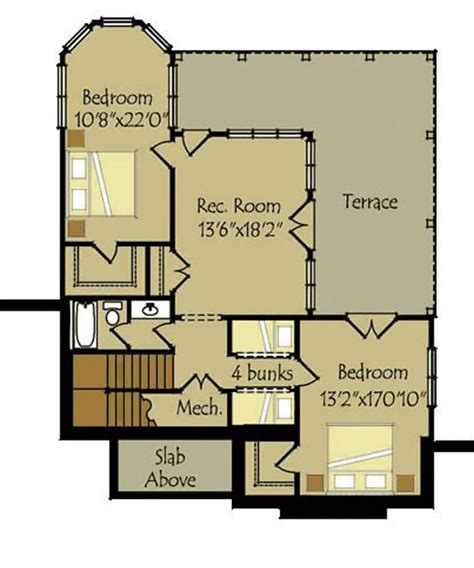 2 Bedroom House Plans With Walkout Basement Ideas Home Building Plans