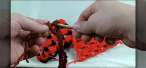 How To Do A Boxed Block Stitch For Right Handers Knitting Crochet