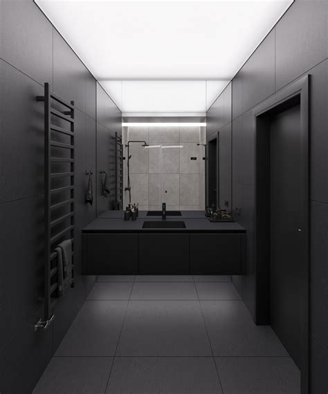 Black Bathroom On Behance