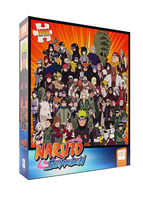 1000 Piece Naruto Cast Puzzle Anime Television Puzzles
