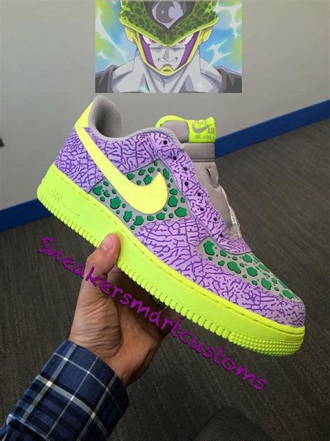 About the attribute of dbz dokkan battle. Custom Dragon Ball Z Cell Nikes | Chaussure, Balle, Style