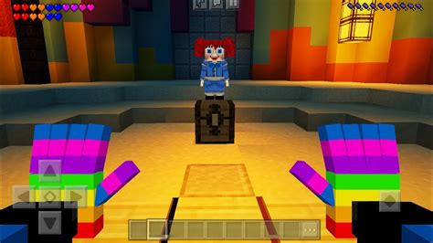 New Secret Rainbow Hands Grabpack Addon From Chapter 3 In Minecraft Pe Poppy Playtime Youtube