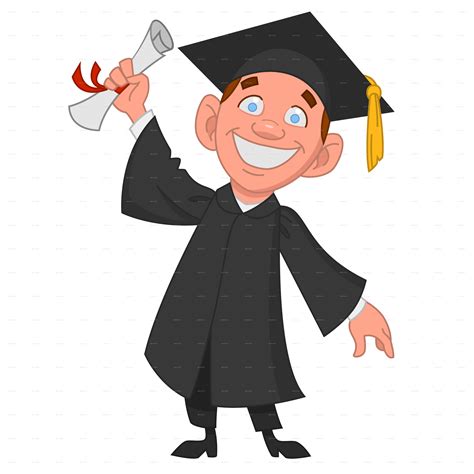 Graduate with a Diploma by Gatts | GraphicRiver