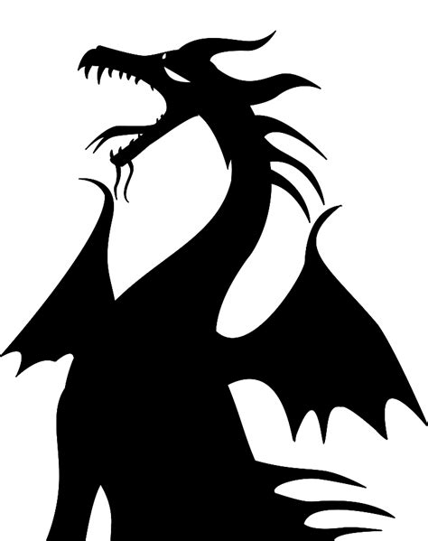 Free Dragon Silhouette Cliparts Download Free Dragon Silhouette