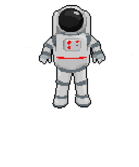 Astronaut In Outer Space 8 Bit Pixel Art Carry All Pouch By Christopher
