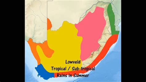 Climate Map Of South Africa United States Map