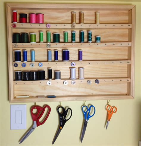 The Crafty Magpie Sew Organized Constructing A Thread Organizer