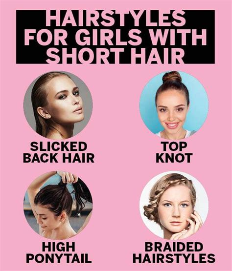 Trending Hairstyles For Short Hair Girls