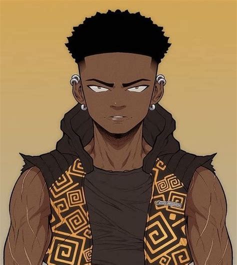 Pin By Missziggy Driver On Art And Icons Black Anime Guy Black