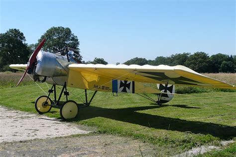 Fokker Eindecker Legendarny Jednopłatowy Myśliwiec Z I Wojny