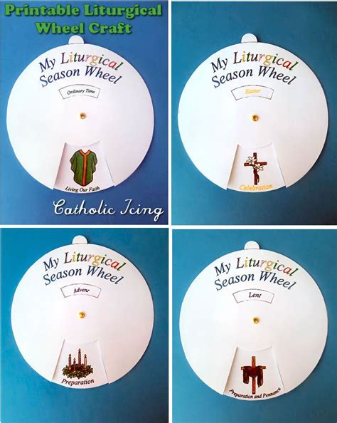 Liturgical Calendar Printable Craft For Catholic Kids Catholic Kids