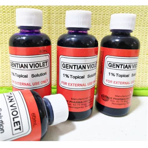 Gentian Violet 1 Topical Solution 60ml30ml Per Pc Lazada Ph