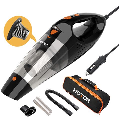 hotor car vacuum corded car vacuum cleaner high power for quick car cleaning dc 12v portable