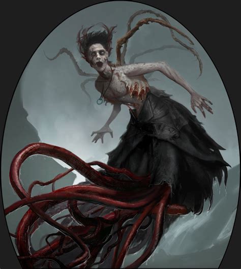 Morbid Fantasy • Octopus Boy By Julian Lawrenz Horror Art Art Fantasy