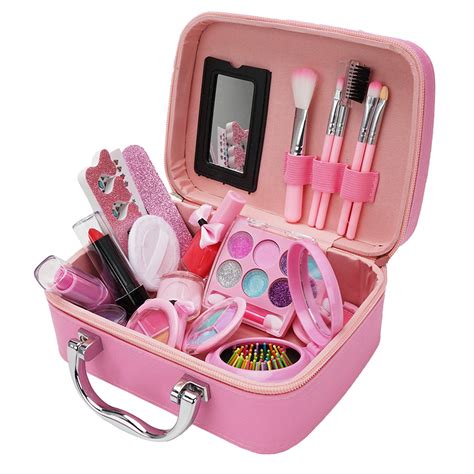 Goolrc Girls Makeup Kit For Kids Childrens Makeup Set Girls Princess