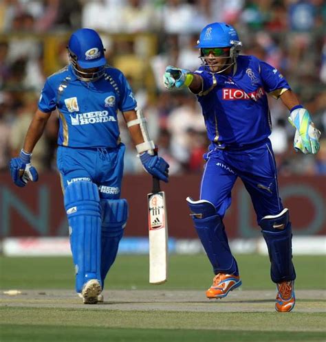 Mumbai indians won the toss and opt to bowl. IPL 4: Rajasthan vs Mumbai | Photo Gallery