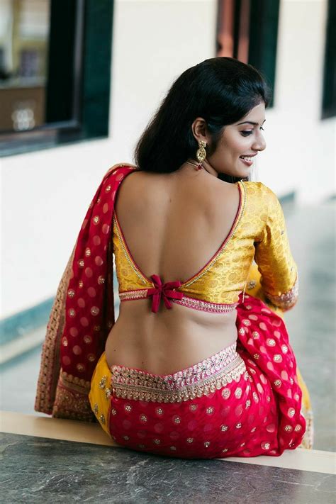 Hot Backless Saree Backless Blouse Designs Saree Backless Saree Blouse Designs