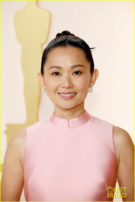 Best Supporting Actress Nominee Hong Chau Accessorizes With Fringe And Pearls At Oscars 2023