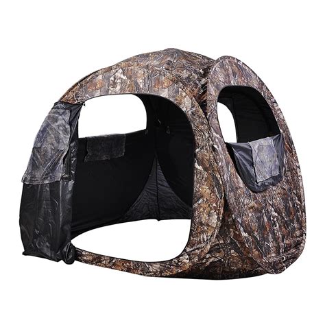 Outdoor Pop Up 1 2 Person Hunting Blind Tent Photography Bird Watching