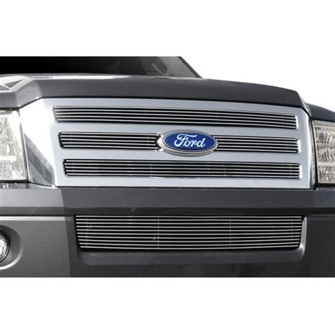 T Rex® 21594 4 Pc 4 Pc Look High Polished Horizontal Billet Main Grille