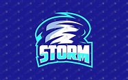 Premade Storm Mascot Logo For Sale | Storm eSports Logo - Lobotz LTD