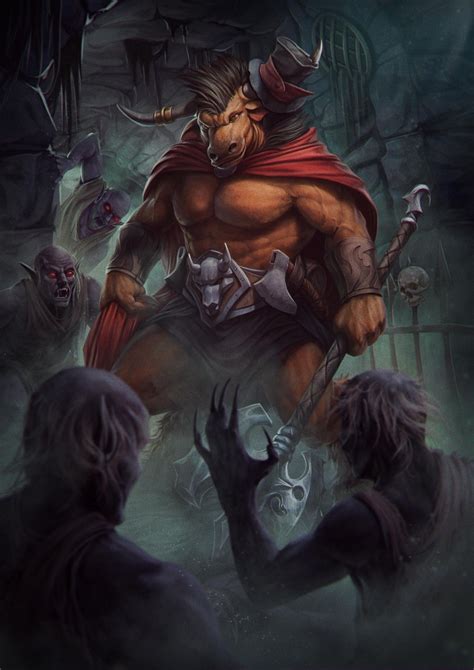 Pin By Mre64 On Dnd Minotaur Visual Ref In 2020 Barbarian Dnd