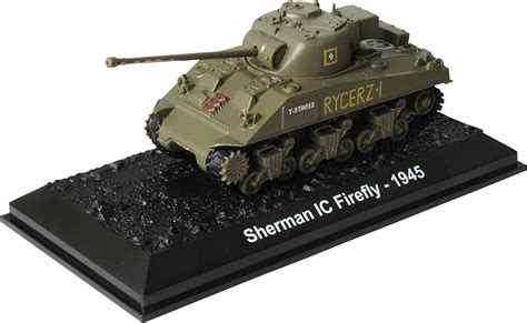 Sherman Ic Firefly 1945 Diecast 172 Model Amercom Bg 10 Amazonfr