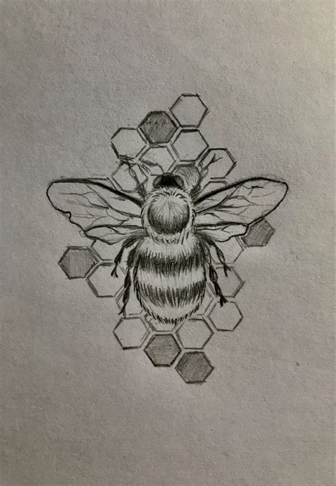 Bumblebee With Honeycomb Tattoo Honeycomb Tattoo Bee Tattoo Tattoo