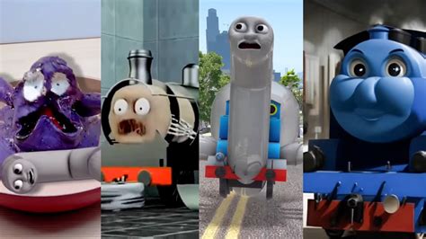 Cursed Thomasexe Vs Grimace Shake Scary Thomas The Train Videos That