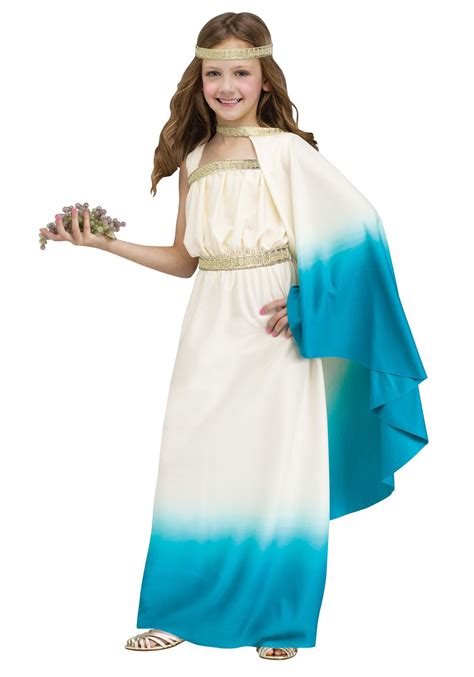 Child Blue Goddess Toddler Boy Halloween Costumes Unique Halloween