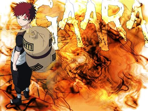 Naruto And Bleach Anime Wallpapers Managa Style Gaara Shippuden
