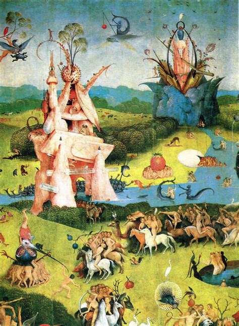 The Garden Of Earthly Delights Hieronymus Bosch Print Poster